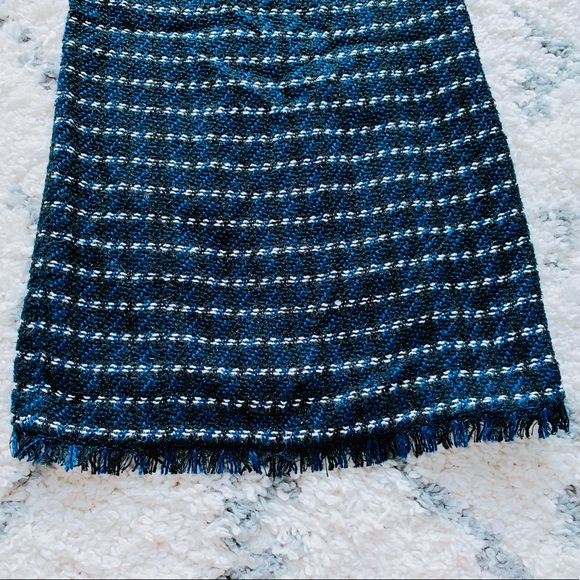 Ann Taylor Factory Shimmer Tweed Fringe Dress - Picture 4 of 7